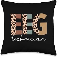 EEG Technician Neurodiagnostic Week Appreciation Throw Pillow
