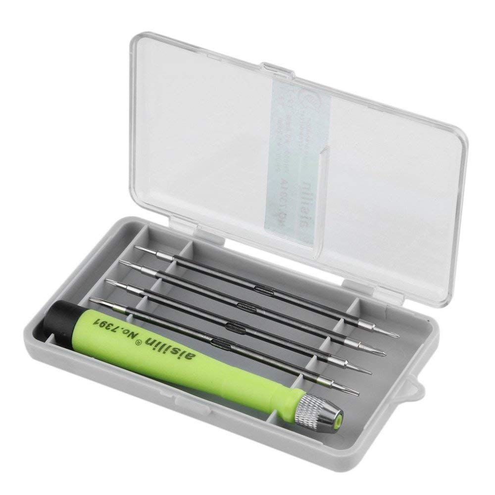 SALVATION 5 in 1 Disassembly Precision Screwdriver Set Pocket Repair Tools with 5 Point Pentalobe 0.8 1.2 Phillips PH00 PH000 Torx T2 T4 T5 T6 for Mobile Phone iPhone Tablet Laptop (B0851CW4VT) Amazon Price History, Amazon Price Tracker
