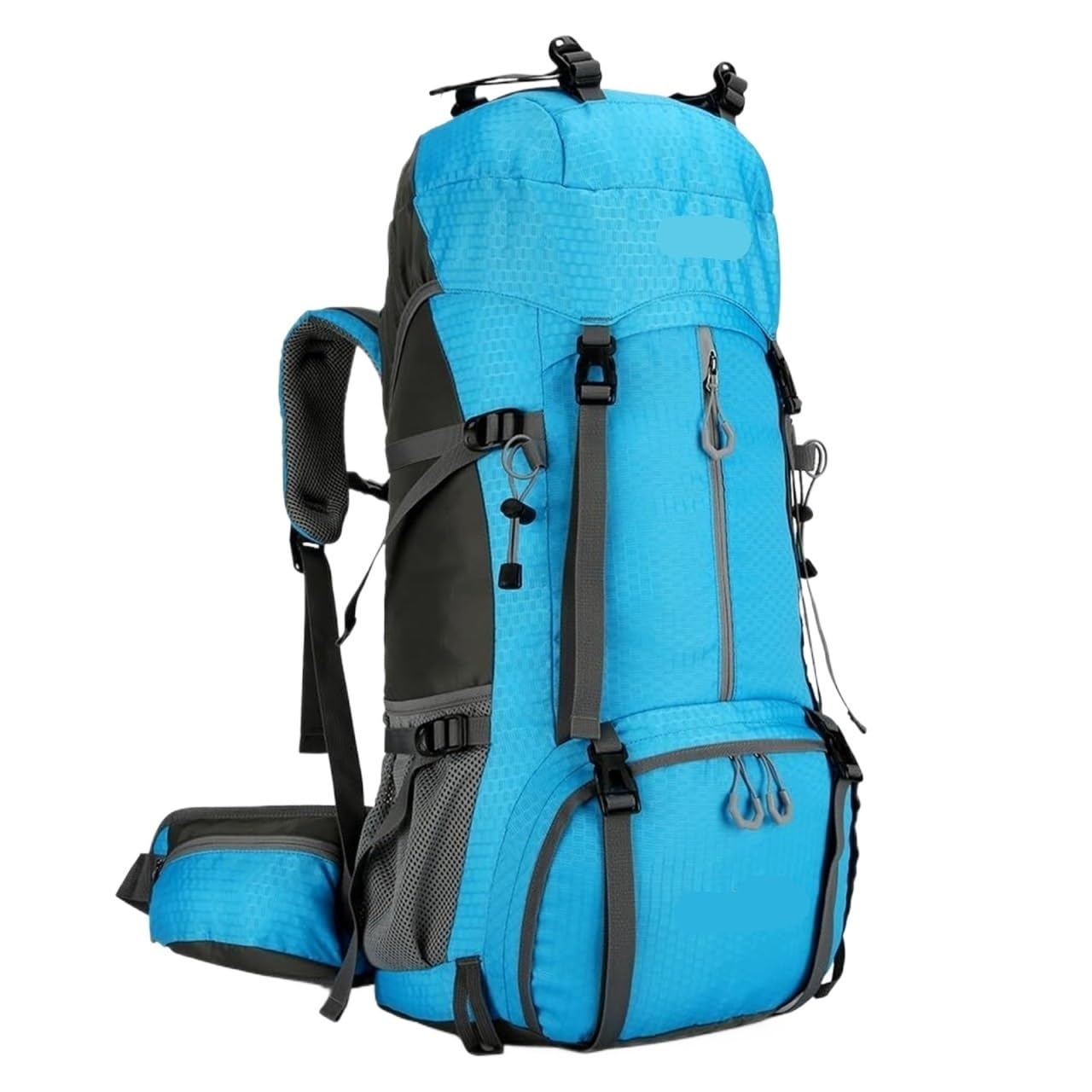 Plecak Turystyczny Plecak Trekkingowy 60L Plecak Turystyczny Plecak Turystyczny Dla Mężczyzn Wspinaczka Na Świeżym Powietrzu Torba Alpinistyczna(Light-blue)
