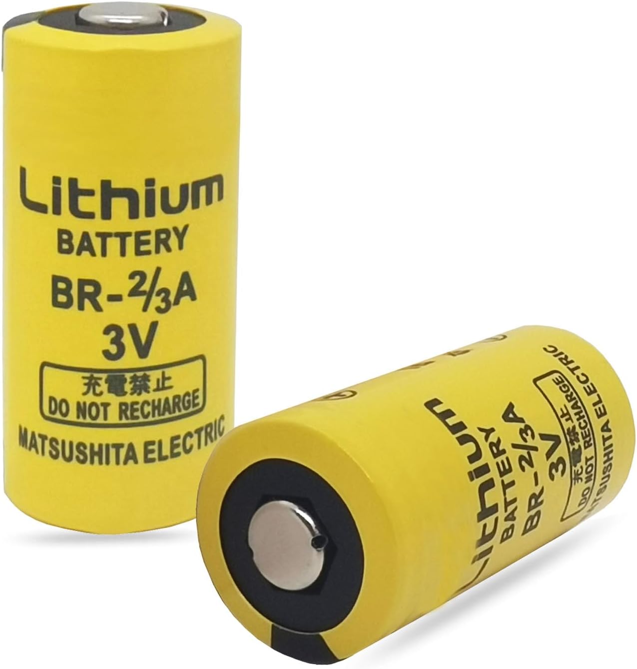 10 Pack BR-2/3A BR-2/3ASSP 3V 1200mAh PLC Lithium Battery Replacement for A98L-0031-0006