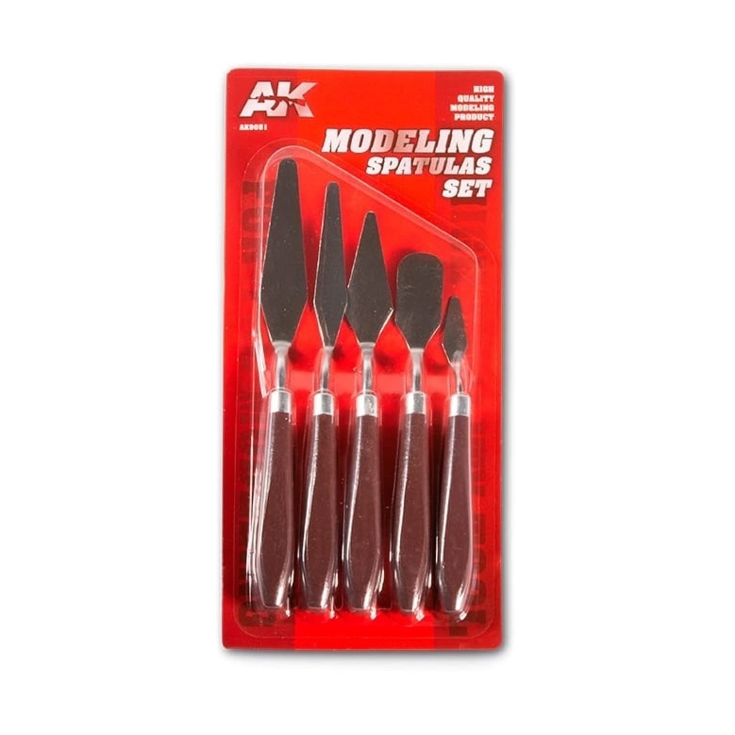Modeling Spatula Set - Hobby Tools & Accessories - AK Interactive - Brand New
