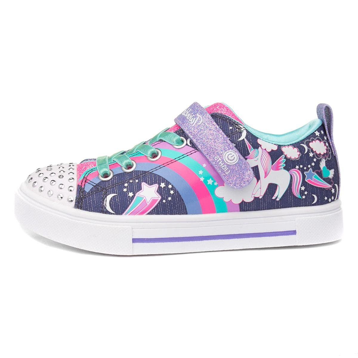 Skechers Twinkle Sparks Unicorn Charmed, Sneaker Niñas