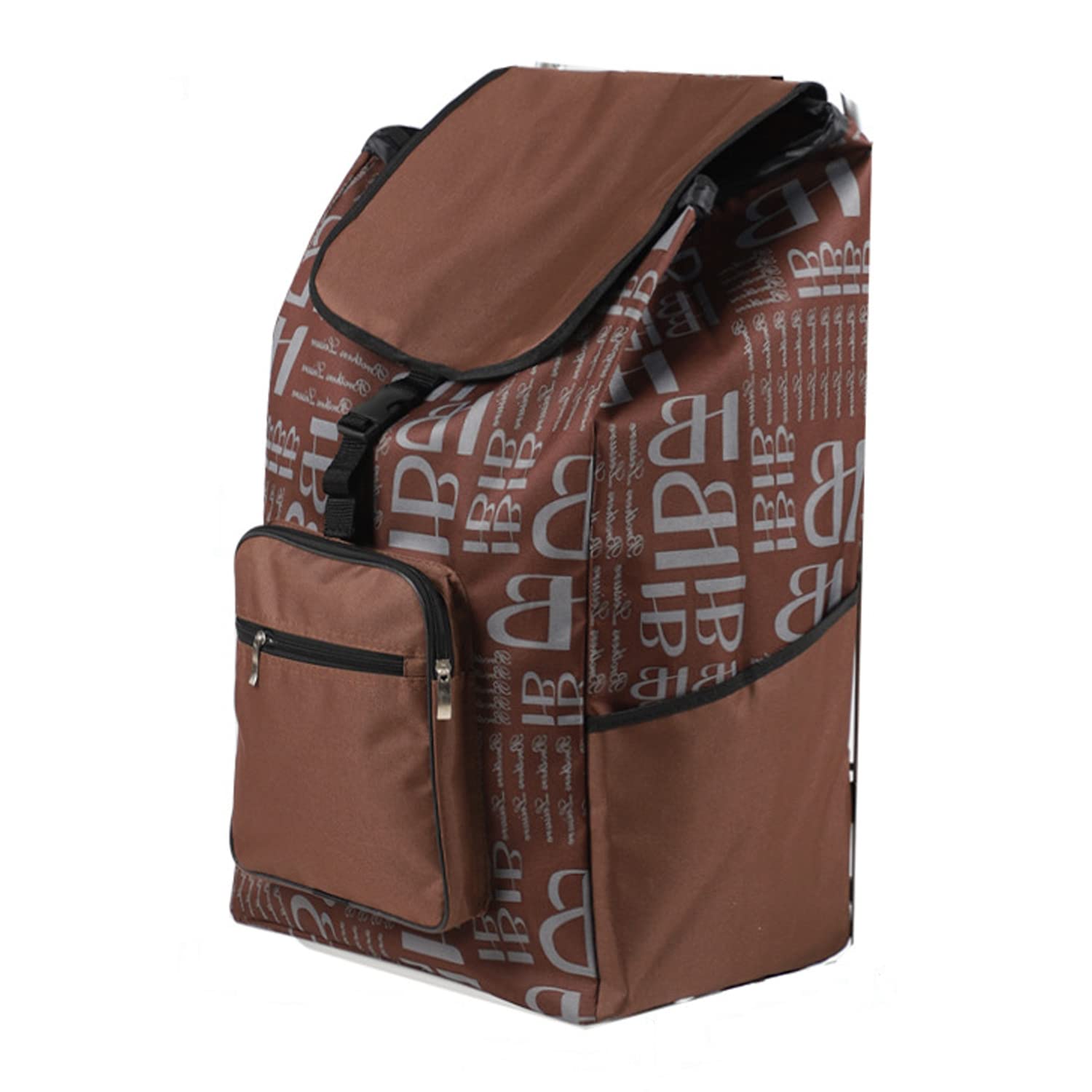 ArtsPavilion Shopping Cart Replacement Bag, Shopping Trolley Replacement Bag with Side Pockets, Oxford Cloth Waterproof Storage Bag, Spare Bag for