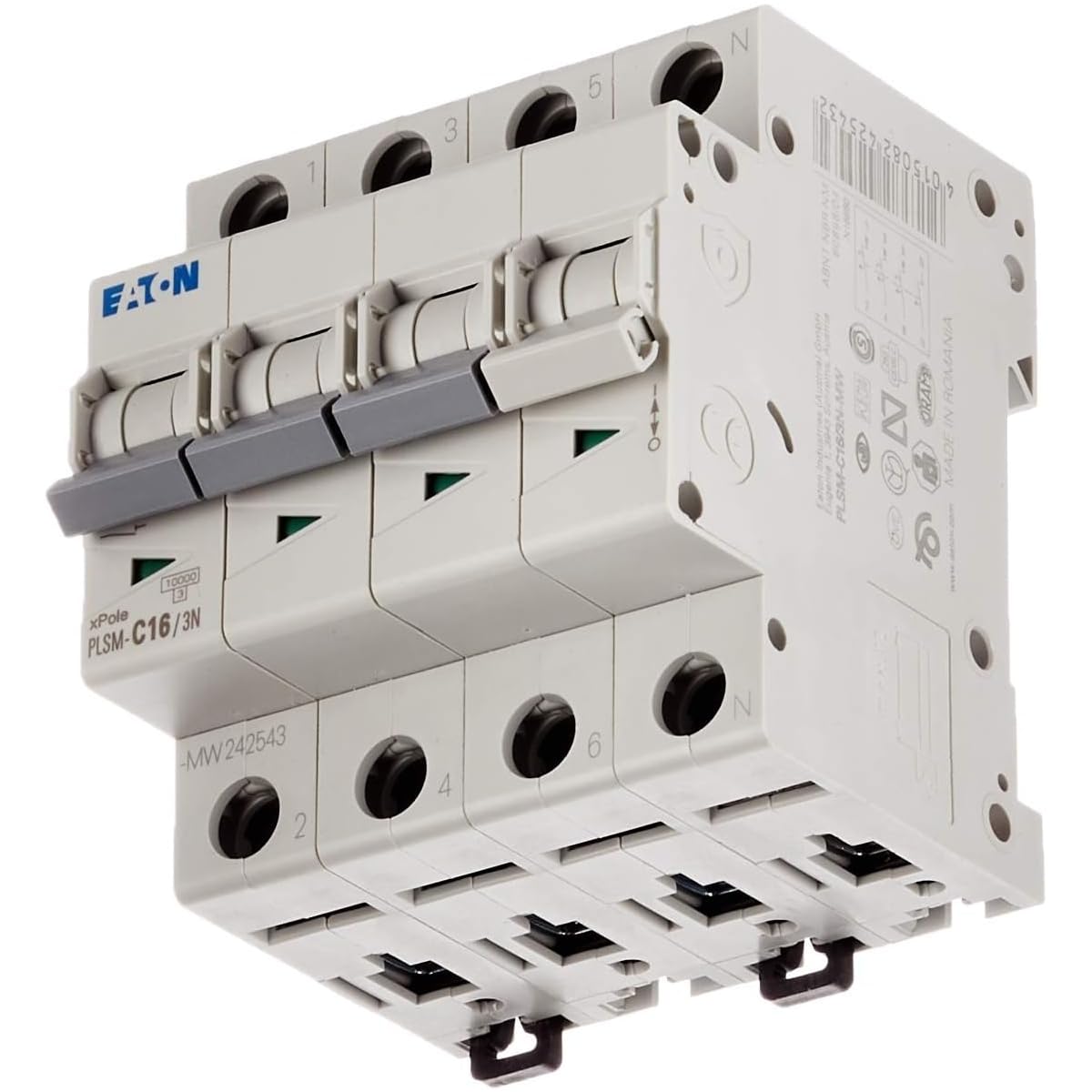 Eaten EATLSMC163N Eaton LEITUNGSSCHUTZSCHALTER 16A/3N/C, White