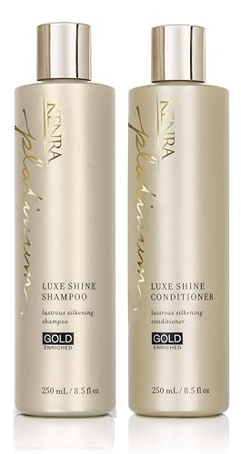 Miniatura 7 de Kenra Platinum Luxe Shine ShampooConditioner  Gold Enriched  Transforms Dull And Lifeless Strands To Glamorous And Full-Bodied Hair  All Hair Types