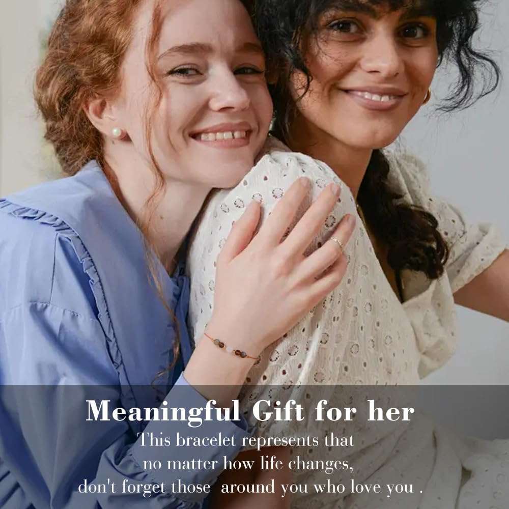 Empath Anxiety Calming Protection Bracelets Gifts for Her, Natural Healing Natural Stone Beaded Bracelet Healing Bracelets Jewelry for Women - Image 6