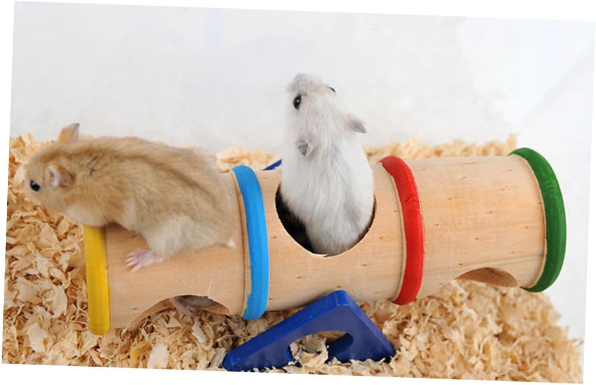 SHOWERORO Hamster Tunnel and Guinea Pig Tunnel, Blue Plastic Tube with Exercise Pathway for Small Pets, Pet Supplies for Hamsters, Squirrels, and Little Animals