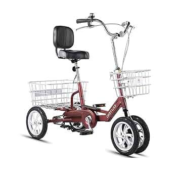 Amazon | 高齢者 12 インチ ペダル自転車 3 輪バイク軽量三輪車