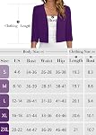 Heymoments Women's Shrugs Double Ruffled 3/4 Sleeve Summer Curve Open Front Crochet Cardigan for Dresses