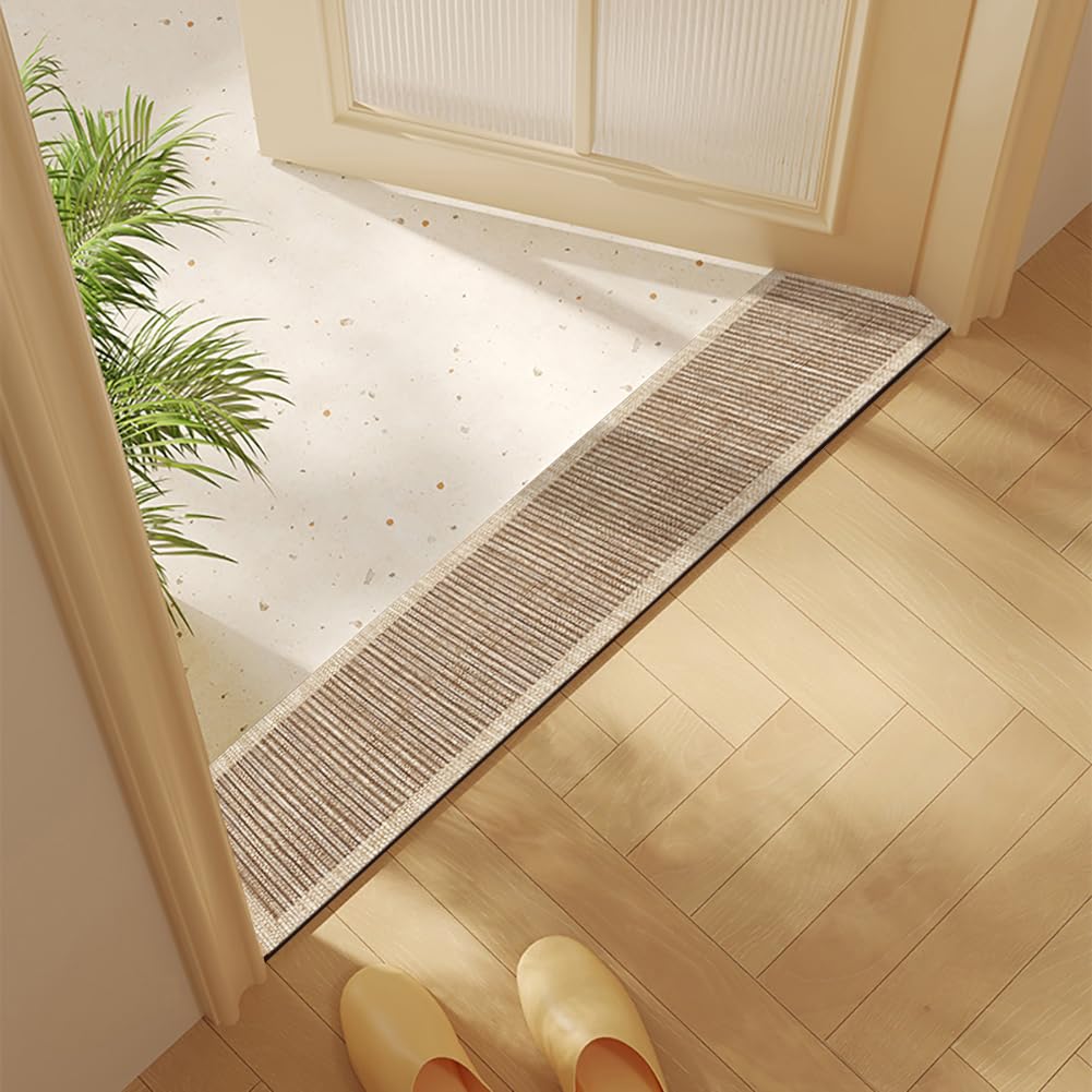 Alfombra Baño Antideslizante 50x80cm,Alfombrilla Absorbente,Alfombras Lavable a Máquina con Microfibras Suaves de Agua para Bañera,Ducha (Multi G)