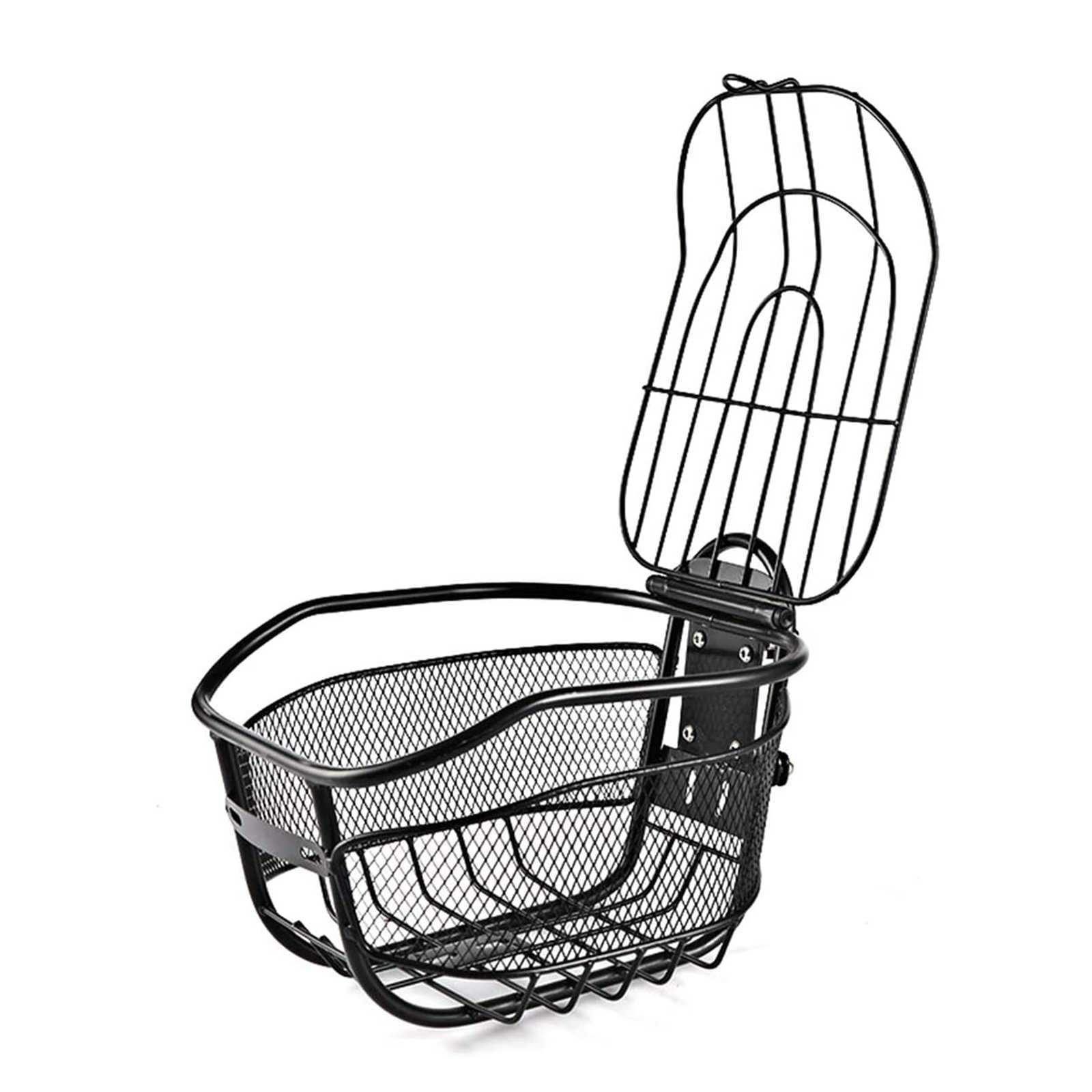 Panier De Vélo DINHEAROM – Plastique Durable, 33,5 X 25 X 23 Cm – Installation Facile – Pour Vélos Et Vélos électriques, Déplacements Urbains