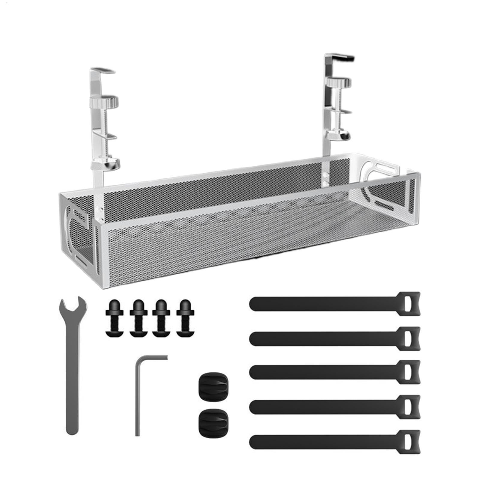 Rangement câble sous bureau sans perçage pour fixer facilement vos multiprises - 8