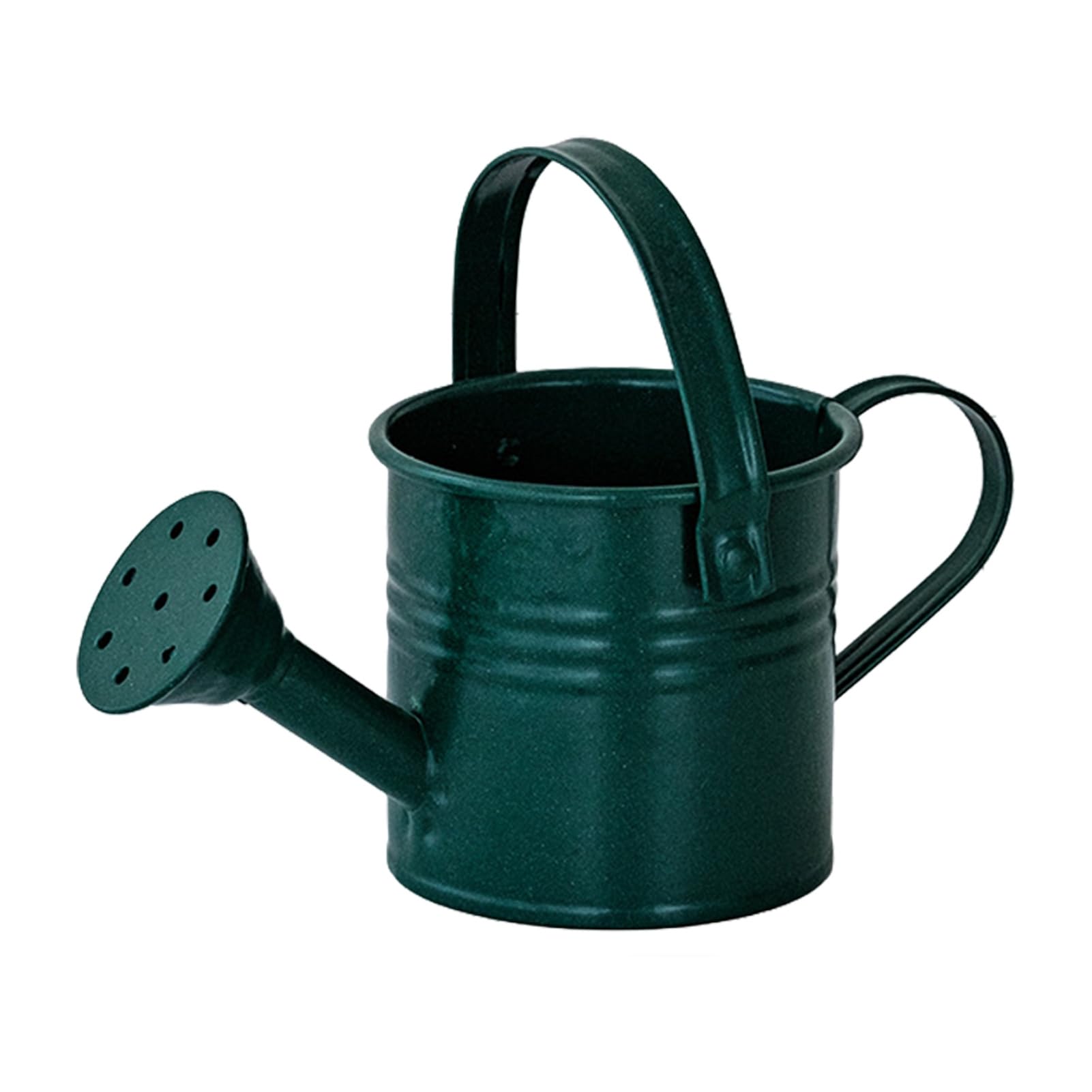 Glifora Storage Bucket with Handle - Thickened Anti-Rust Iron Container, Flower Pot Desktop Organiser for Makeup Brush and Pen