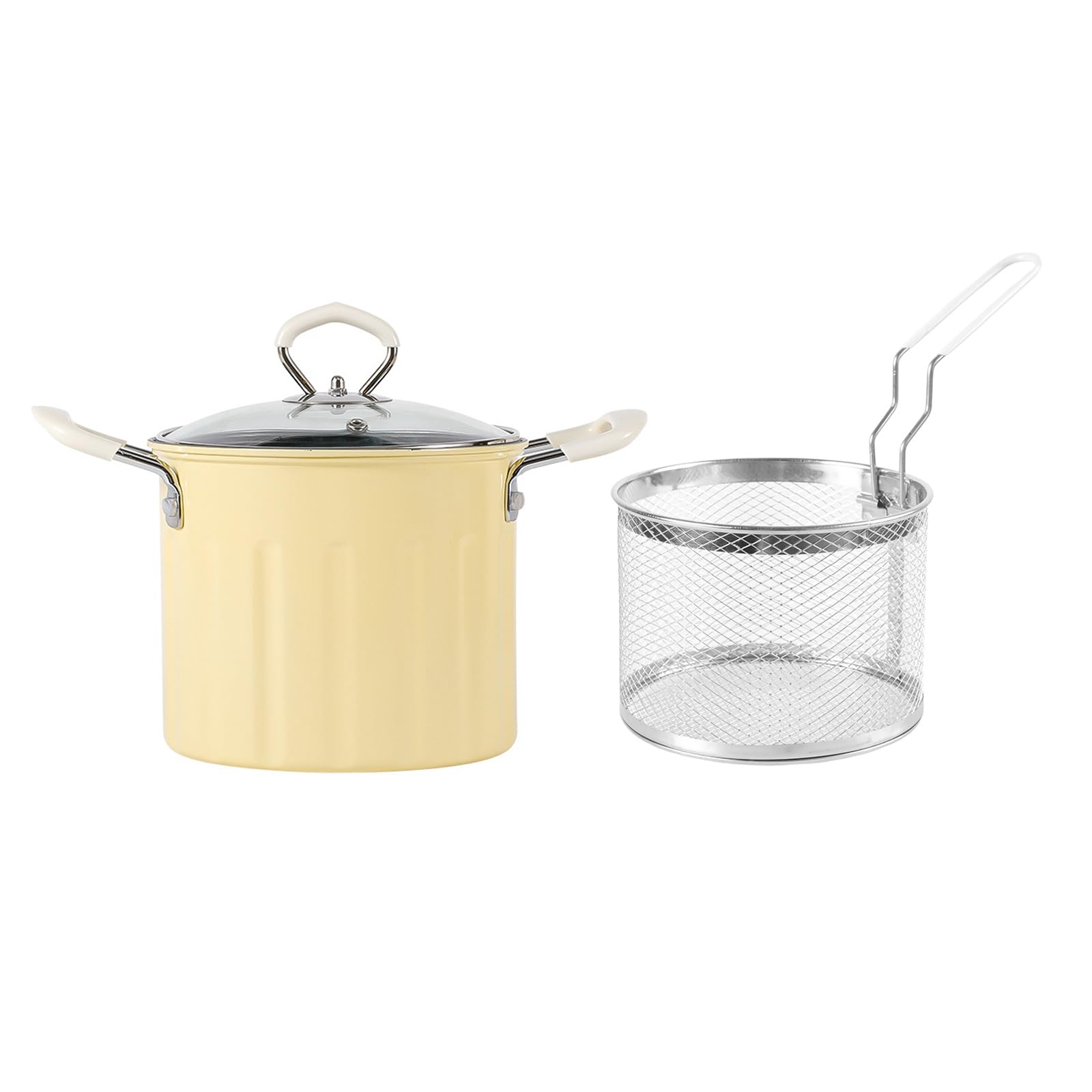 Tsophreniq Miniature Cookware for Dorms and Offices Small Frying Pots with Comfortable Grip Nonstick Saucepan Family Gathering Cookware