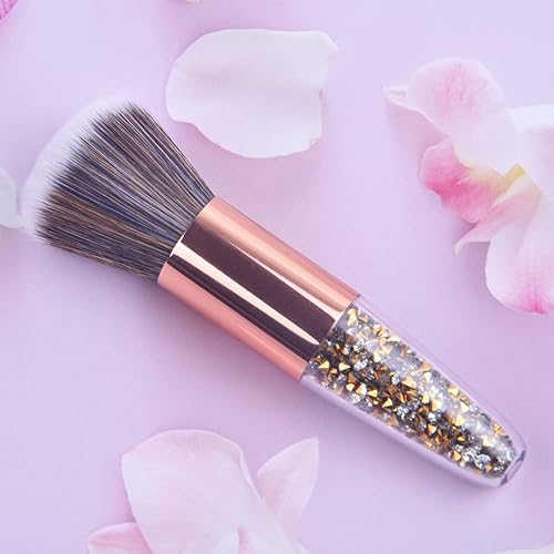 Miniatura 2 de Cepillo removedor de polvo para arte de uñas, mango de diamantes de imitación, cepillo limpiador de polvo, herramienta profesional de arte de uñas
