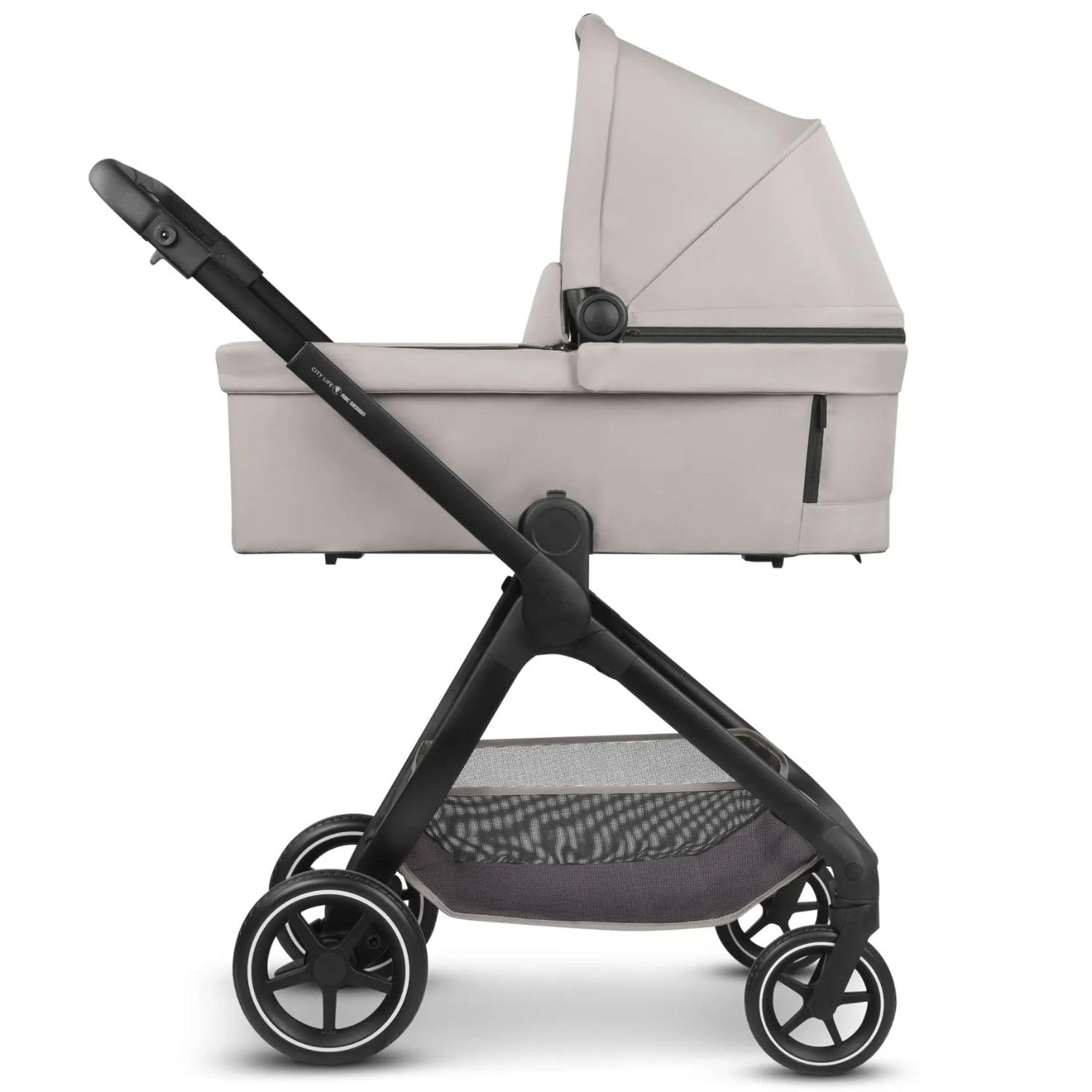 ABC Design Adaptador de altura Move Up para City Life – Adaptador para elevar la bañera de bebé, asiento deportivo o capazo en aproximadamente 10 cm – Negro
