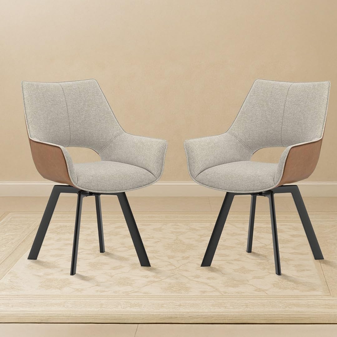 Urban Ladder Casey Engineered Wood Dining Chair in White Colour - Set of 2-picture-28