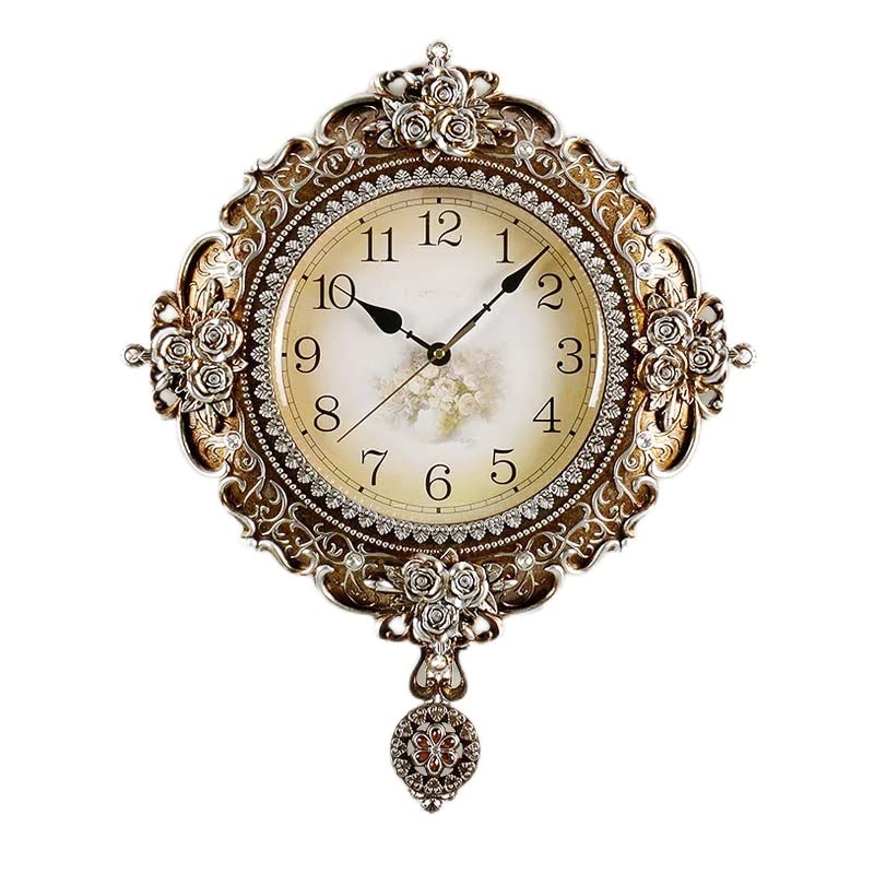 Amazon.co.jp: クォーツ時計 壁掛け時計 数字 ミュート樹脂 16/18/20