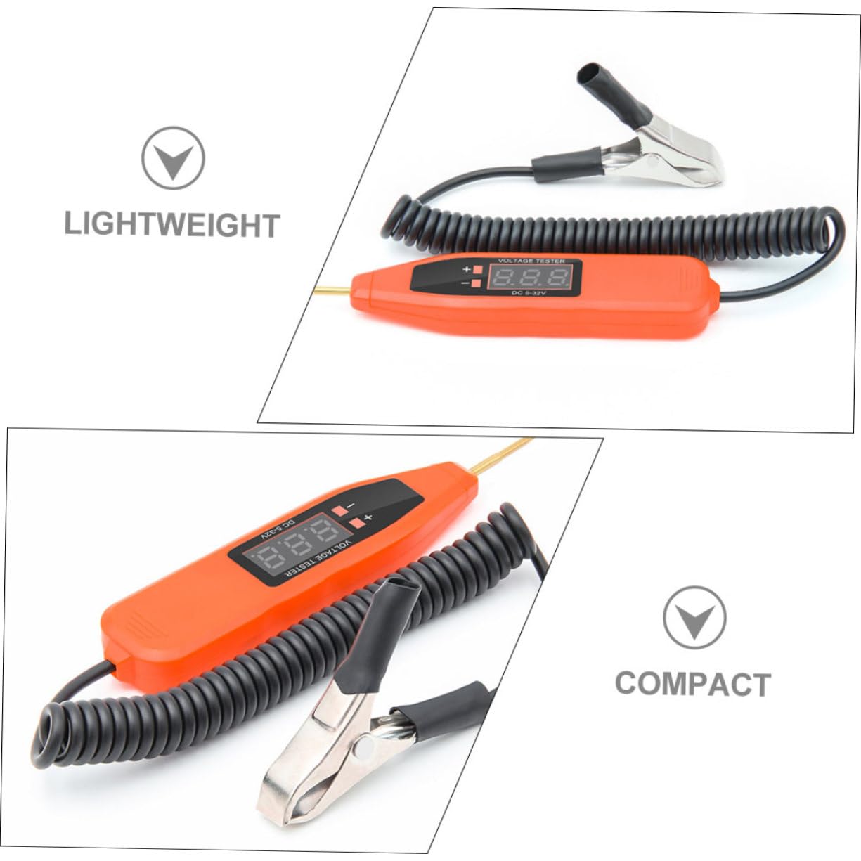 PRETYZOOM 5 Stück Spannungsteststift Digital Leistung Automobil Prüfen Werkzeug Stromspannung Usb Sicherungsprüferauto Spannungsprüfer Elektrischer Tester Auto Schaltung Tester Abs