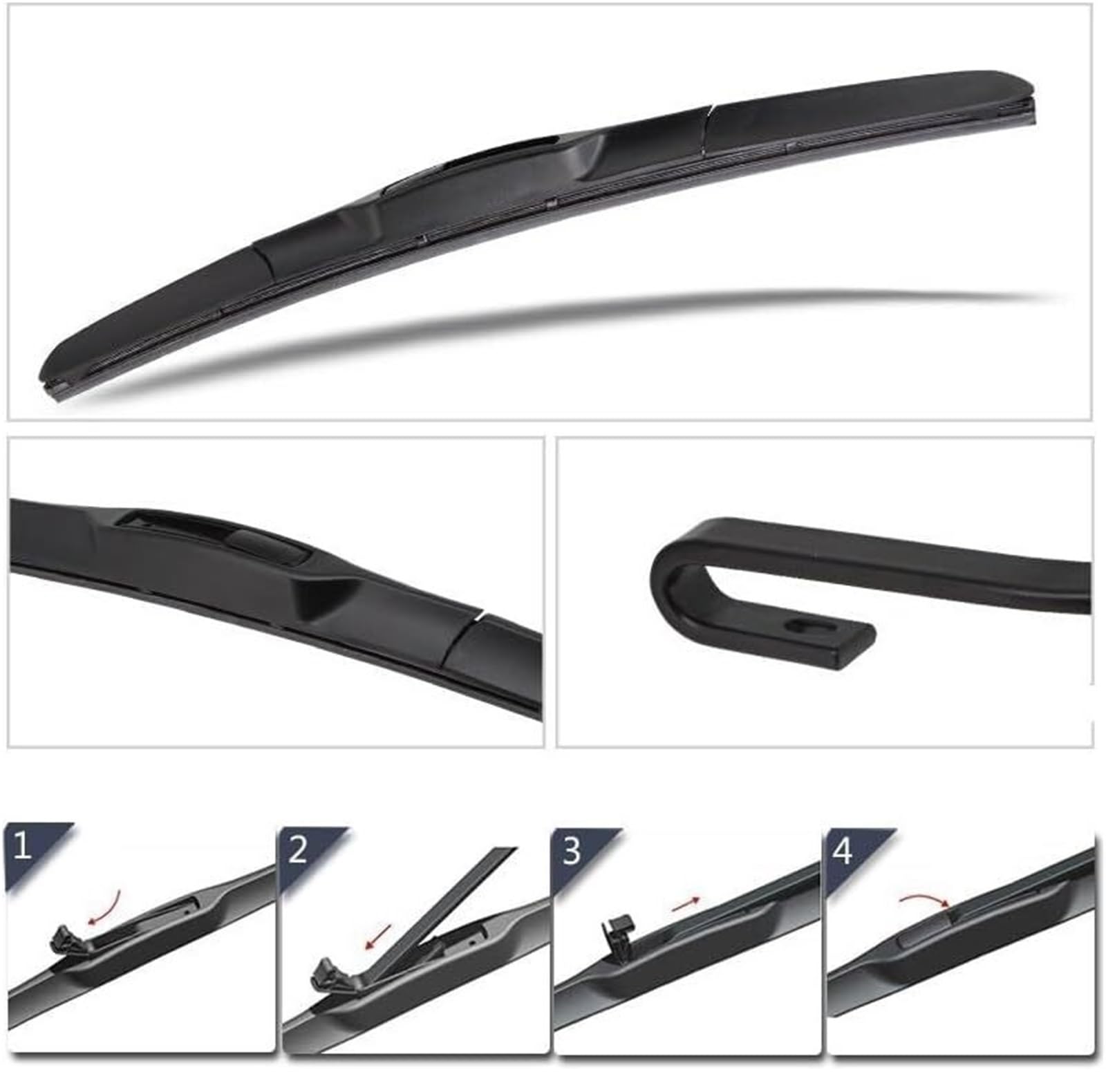 Juego de limpiaparabrisas Juego de escobillas limpiaparabrisas delanteras y traseras para Hyundai para Tucson TL