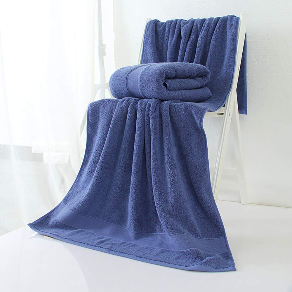 Asciugamani da Bagno in Cotone di Alta qualità, Morbidi, Assorbenti E Confortevoli, Adatti a Famiglie di Sport all'Aria Aperta negli Hotel 80 * 150 Cm (Set di 2), A