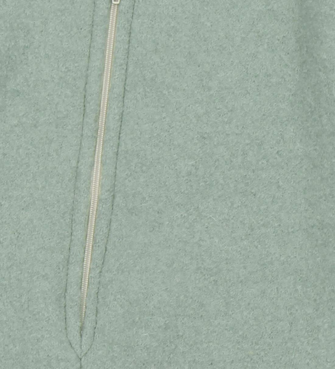 Lilakind“ Baby Wollwalk Overall Einteiler mit Kapuze Walkloden Walkoverall Mint Grün Gr. 56/62-116/122 - Made in Germany