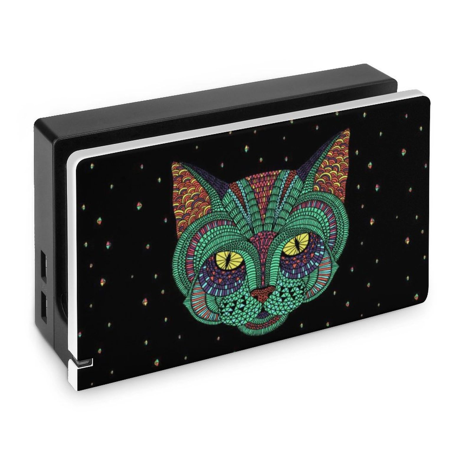 Amazon.co.jp: 猫柄 ねこ ネコ Switch ドックゲーム機 ケース