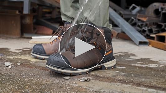 Amazon.com | NORTIV 8 Winter Work Boots for Men Steel Toe