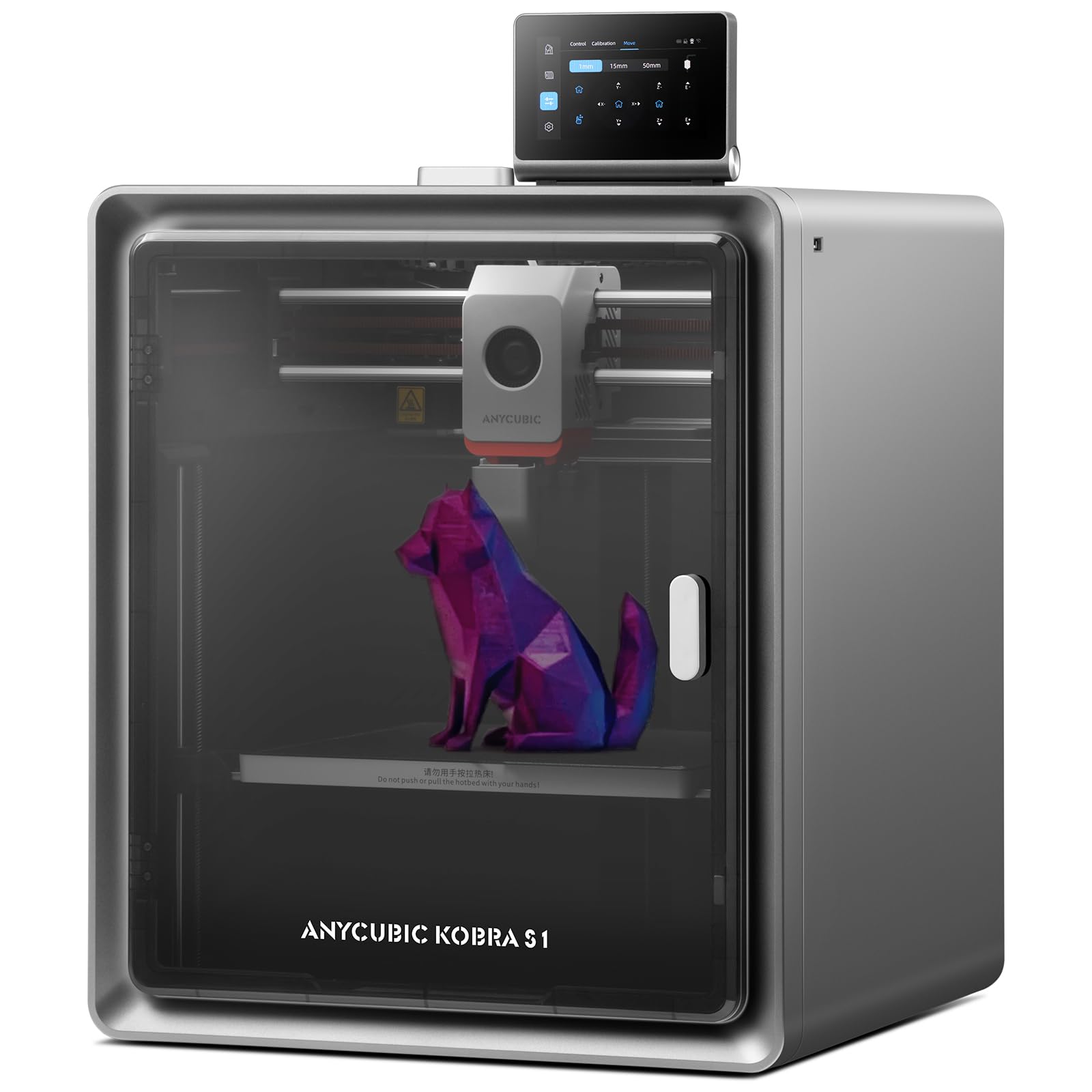 Anycubic Kobra S1 3D Printer Only, Support Multi Color Printing