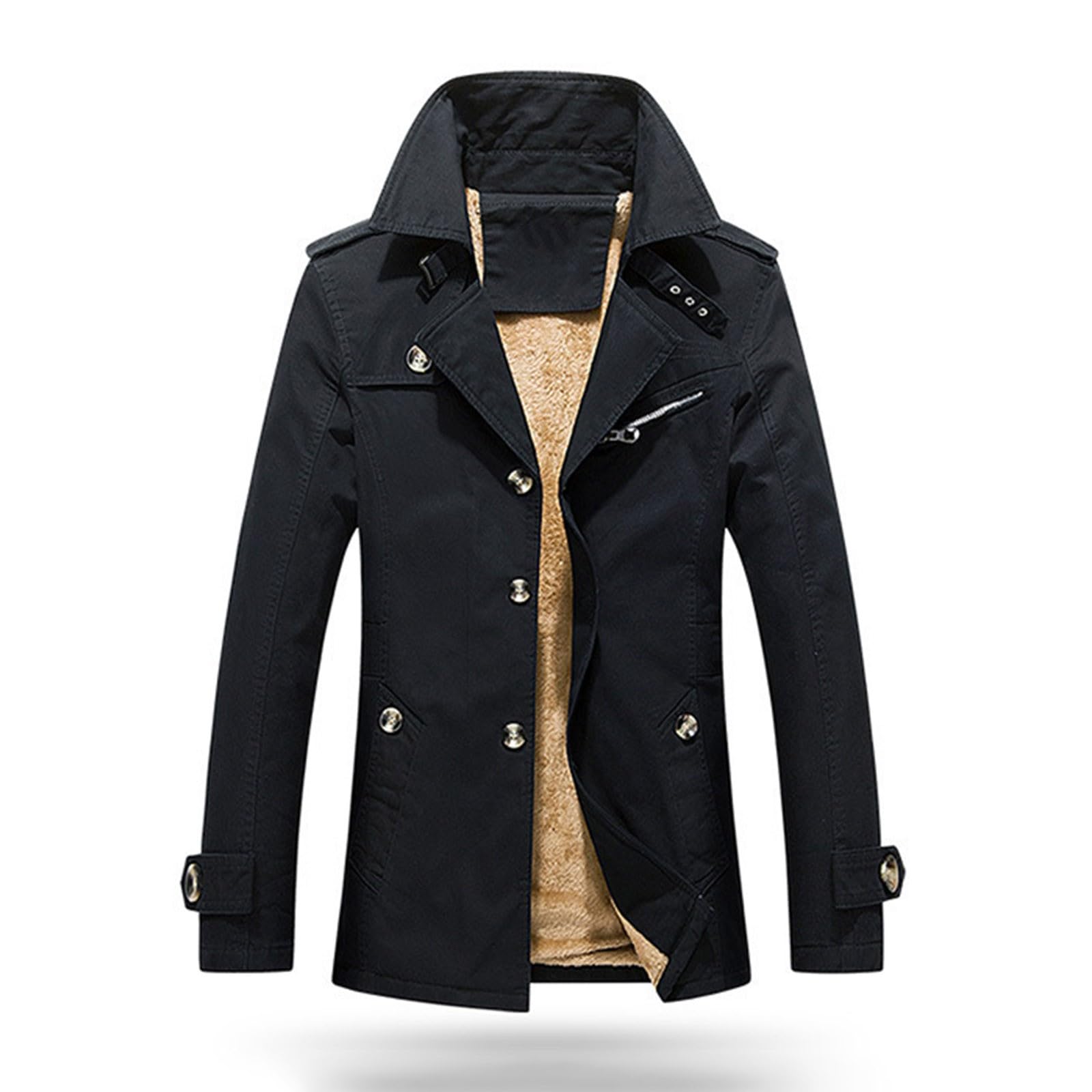 Veste Homme Hiver Chaud,Blouson Chantier Homme Hommes Chaud Polaire Hoodies Veste Manteau Homme Xxxl Doudoune Light Homme Doudoune/Blouson Sportswear Coupe-Vent Veste 3/4 Pour Homme