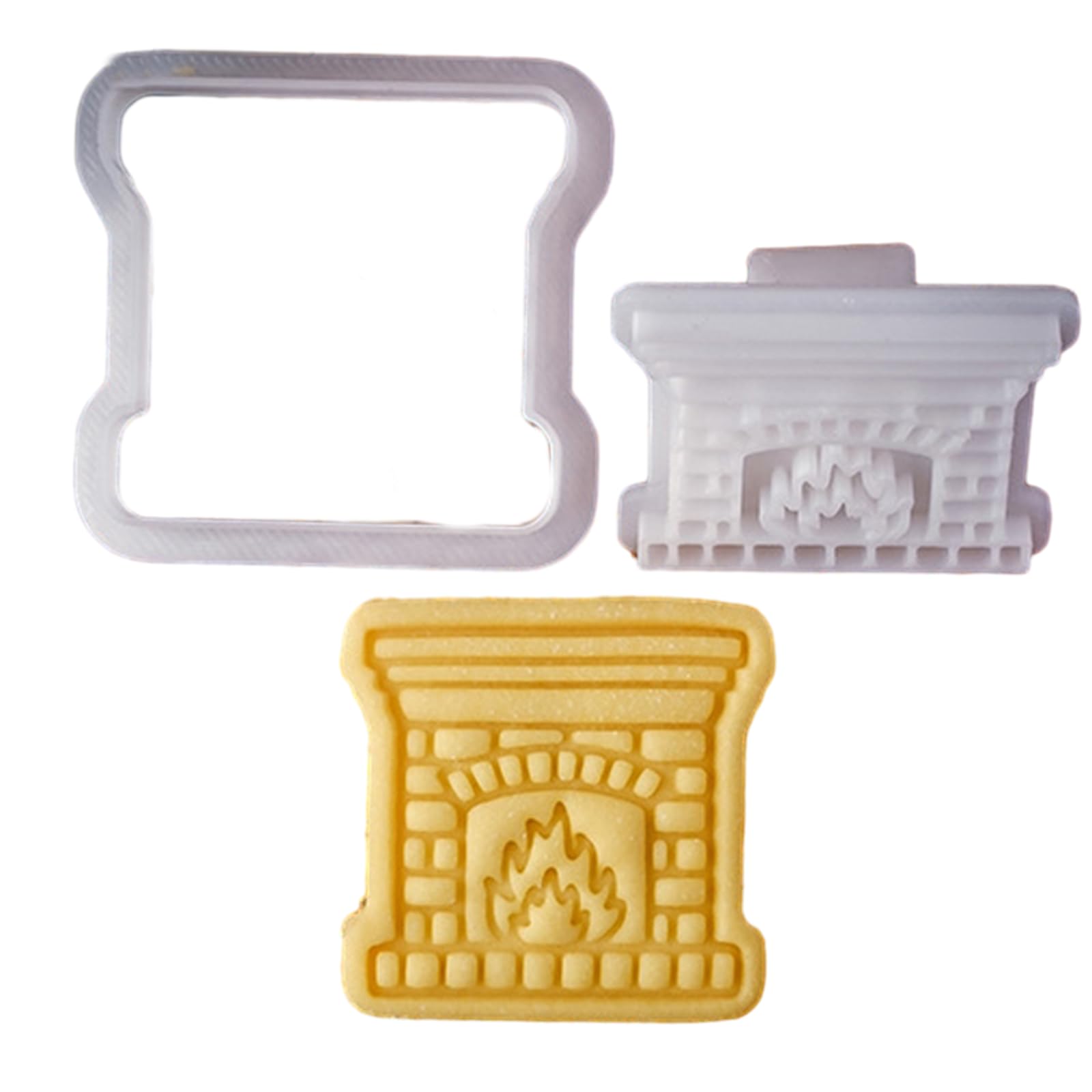 Tsophreniq Christmas Cookie Molds Christmas Patterned Cookie Easy to Use Baking Tools Baking Molds Great for Festive Treats Mold
