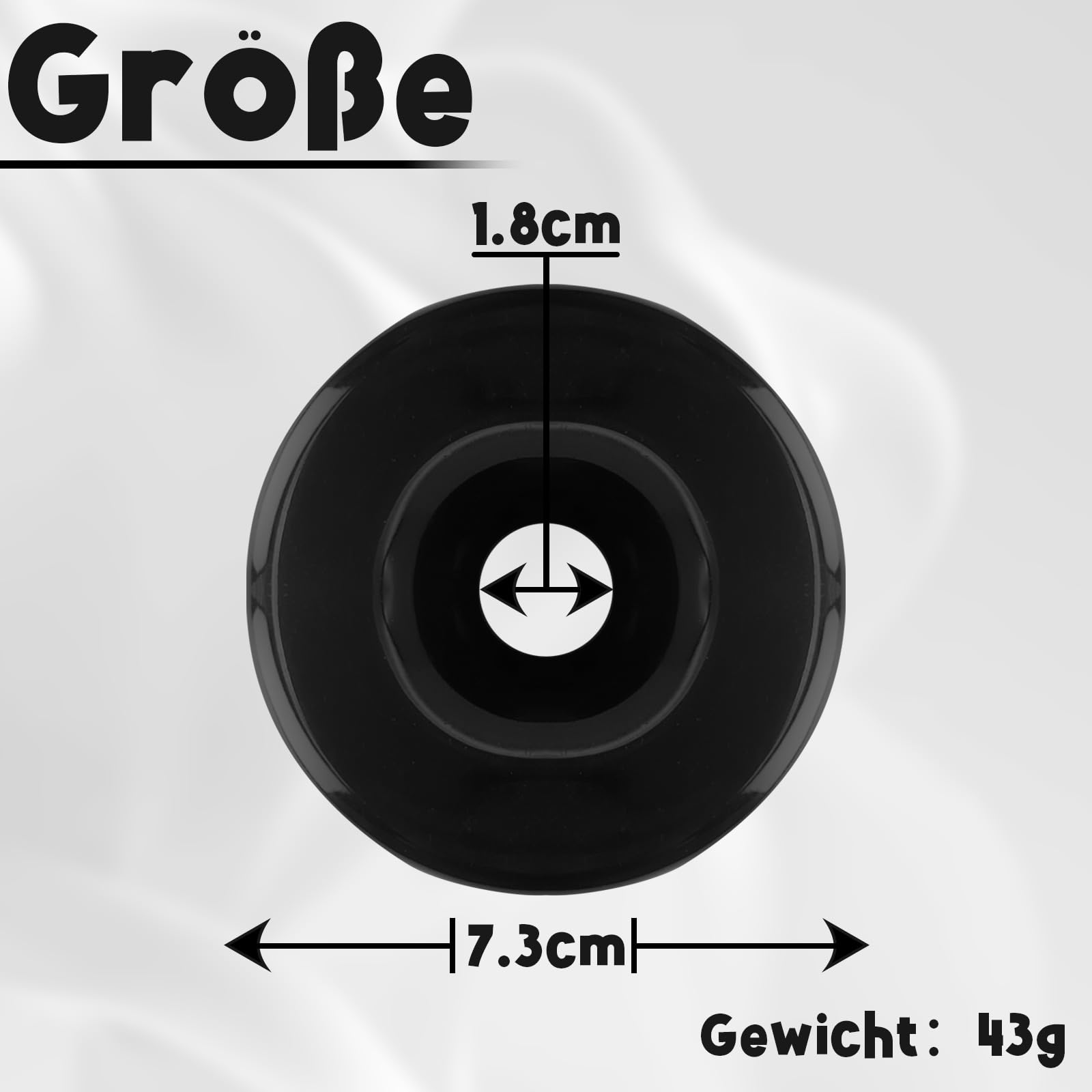 Kit de pompe d'agrandissement en silicone Manchons de rechange universels en silicone pour pompes à vide électriques doux spécialement conçus pour des ouvertures de pompe de 6,5 à 7,2 cm noir lot de 3