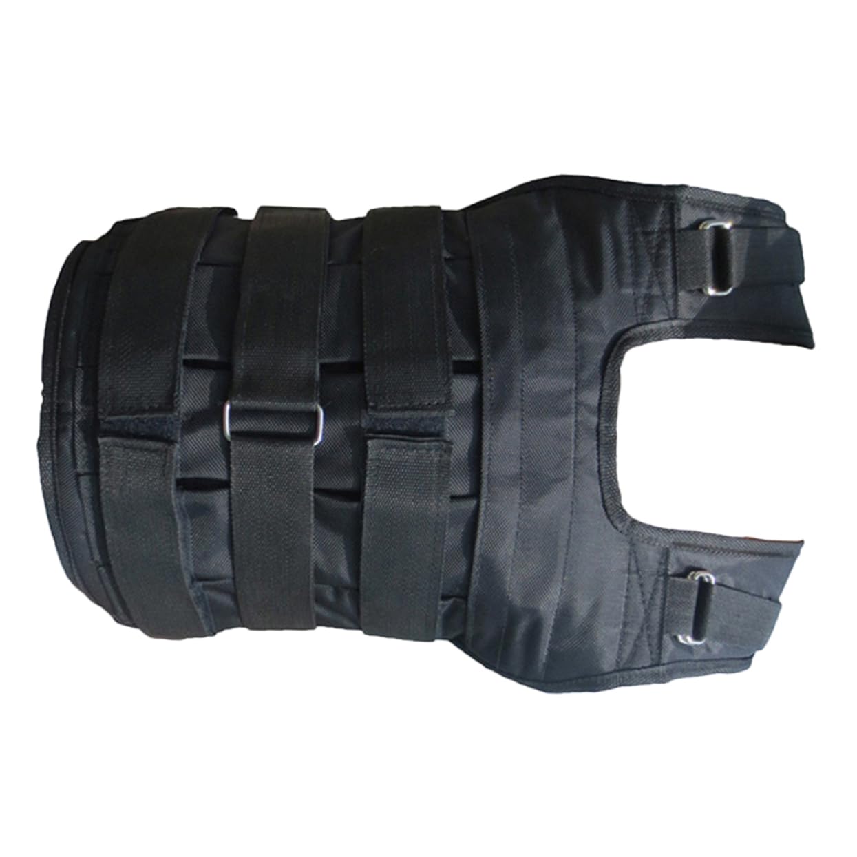 Gilet Allenamento Nero per Zavorrato e Regolabile Corsa