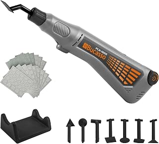 Cordless Pen Sander, Variable Speed and USB Charging with LED Light, Multi-Purpose Power Tool for Sanding, Polishing, Finishing, DIY Crafts (Grey)