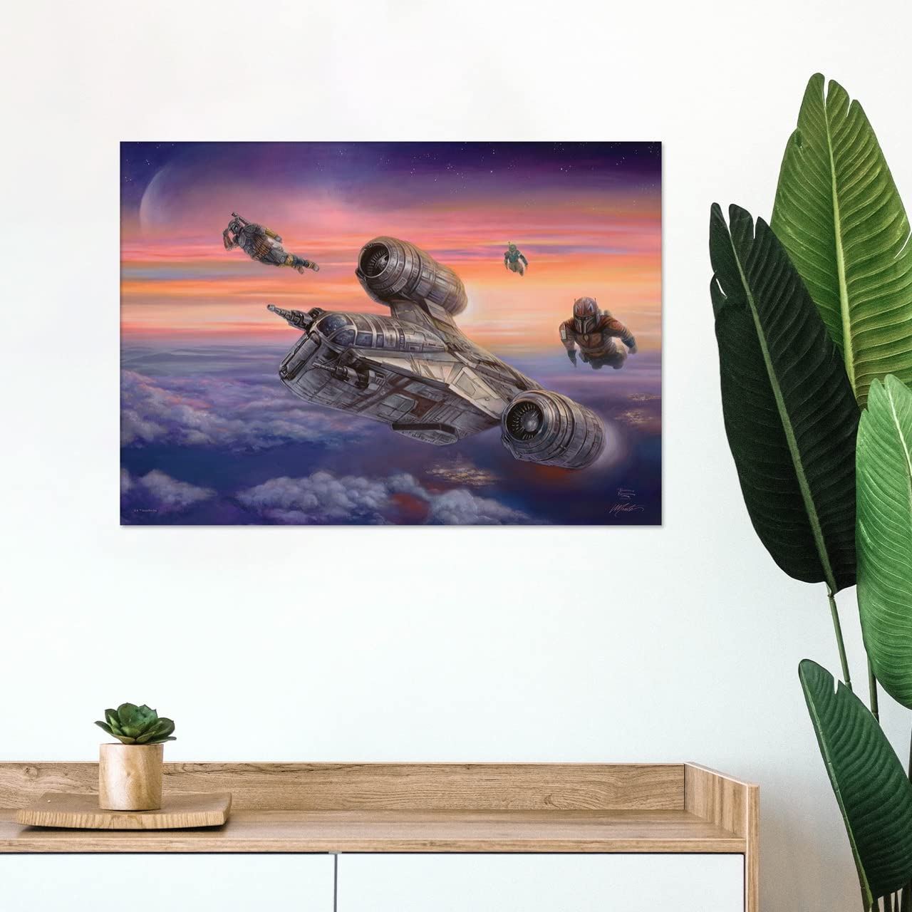 Amazon.com: MIGHTYPRINT Star Wars – The Mandalorian - The Escort