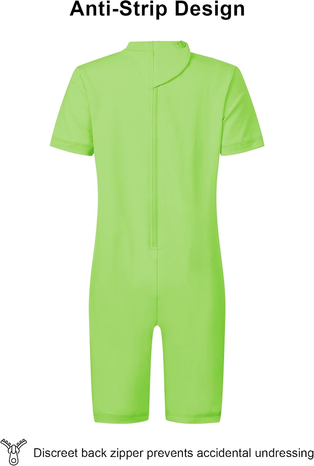 Kids Special Needs Adaptive Clothing for Autism Adaptive Anti-Strip Romper
