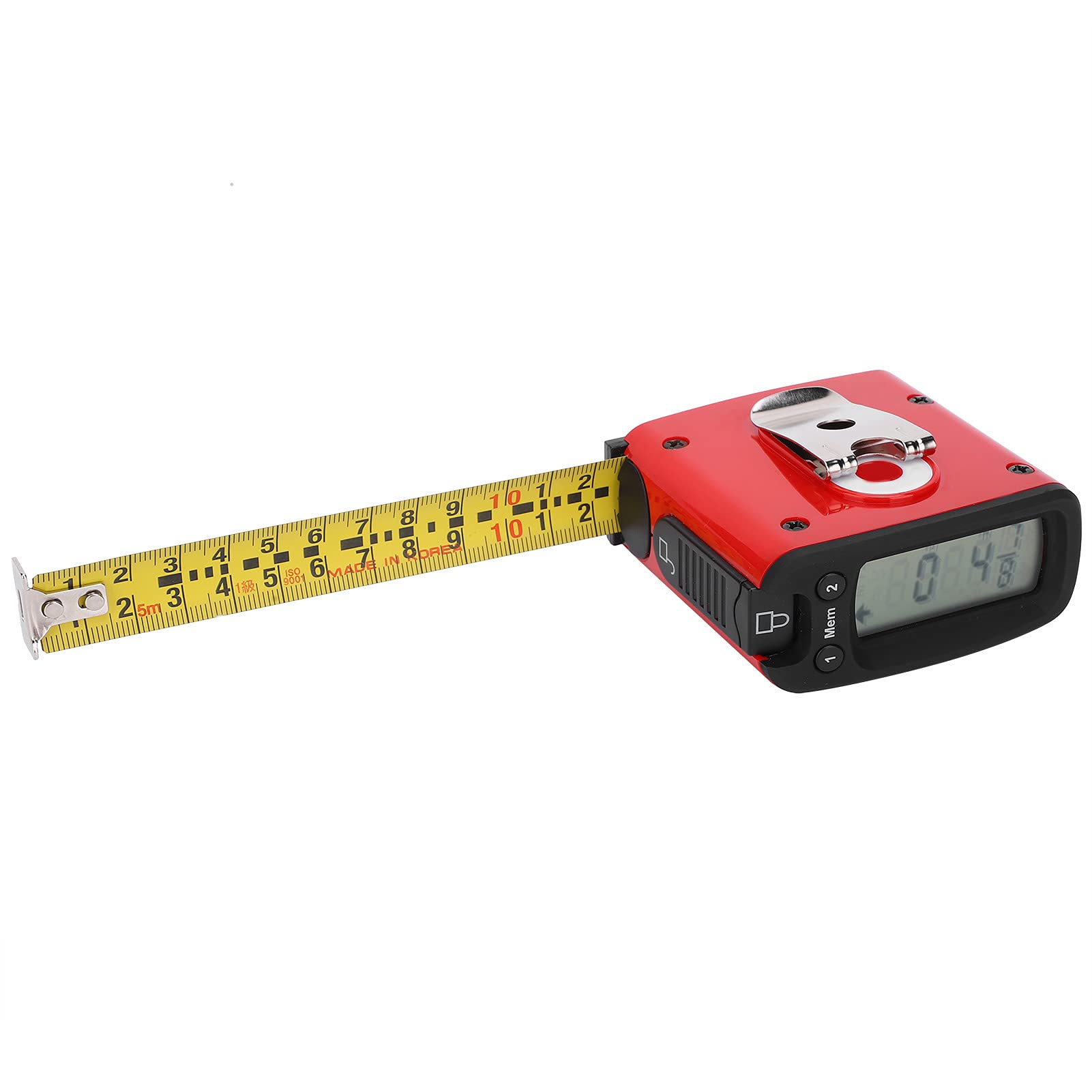 Mètre Ruban Numérique 5m, écran LCD Rechargeable à Mémoire