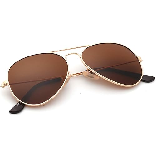 KALIYADI Classic Aviator Sunglasses for Men Women Driving Sun glasses Polarized Lens 100% UV Blocking