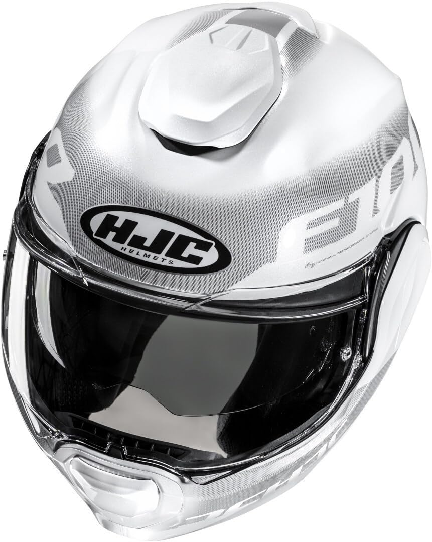 HJC, Casco Moto Modulare F100 HETAL MC10, L
