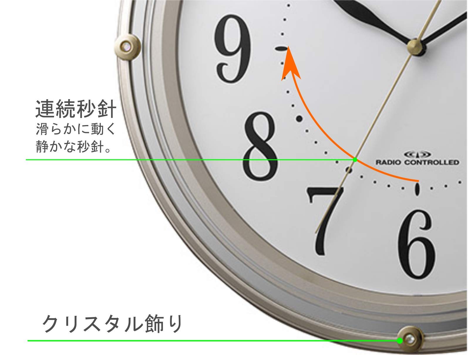 鐘付き シチズン掛け時計 リズム製品情報 | 8MY516-018