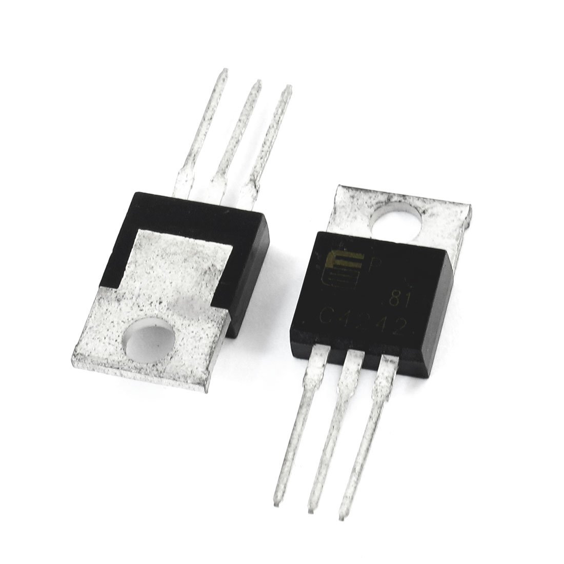 Aexit 2 Pcs Transistors 2SC4242 400V 7Amp 40W High Switching Speed