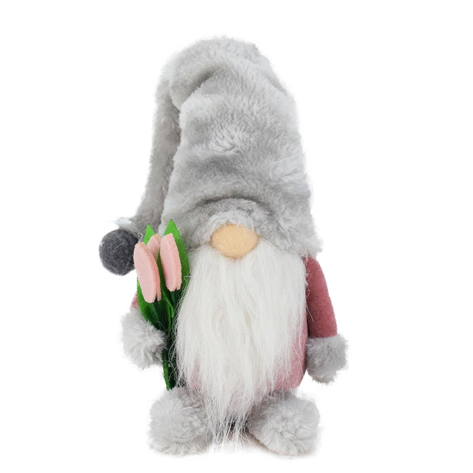 Buxuaaaa Grey Day Spring Scandinavians Nisse Swedish Tomtes Garden Farmhouses Tiered Tray Decorations Household Ornament Spring Decorations For Tiered Tray