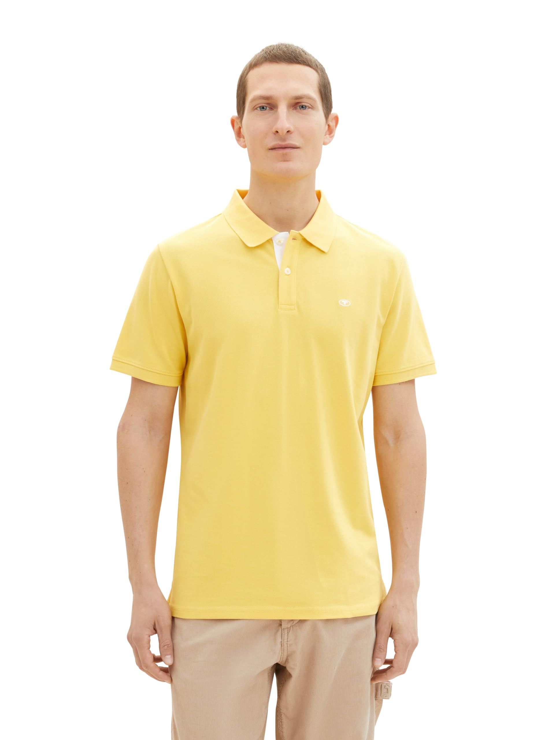 TOM TAILOR Herren Basic Piqué Poloshirt