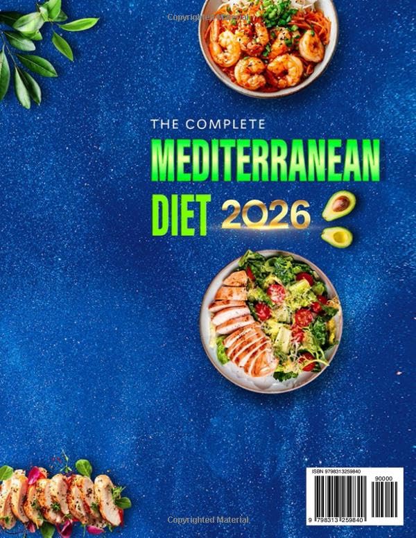 The Complete Mediterranean Diet Cookbook for Beginners: 2000 Days Easy, Tasty & Healthy Recipes Book to Nourish Your Body and Satisfy Your Taste Buds | Stress-Free 30-Day Plan - Image 2