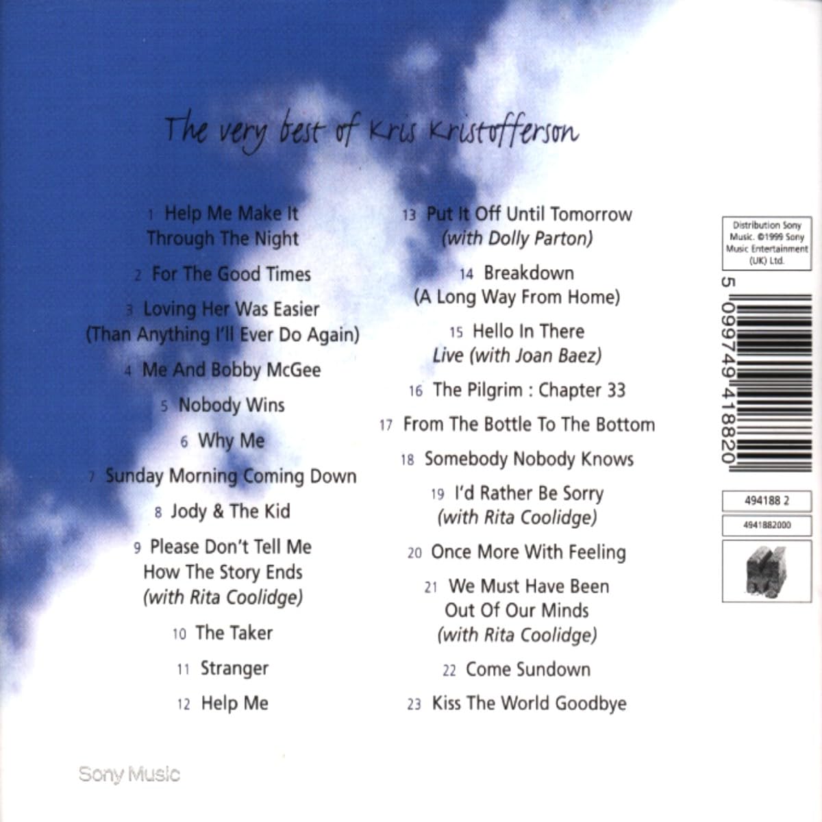 The Very Best Of Kris Kristofferson