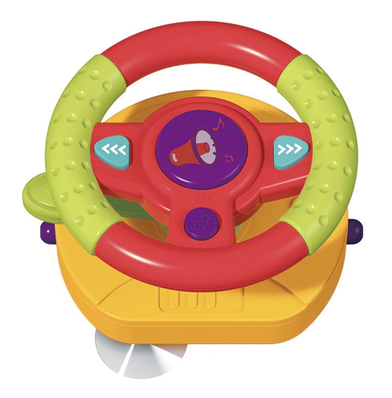 BeFunky 2-in-1 Baby Stroller Toy - Interactive Dashboard Steering Wheel Pretend Play Driving Toy, Car Seat Toys with Light and Music - Travel Baby Toys - Image 2 thumbnail