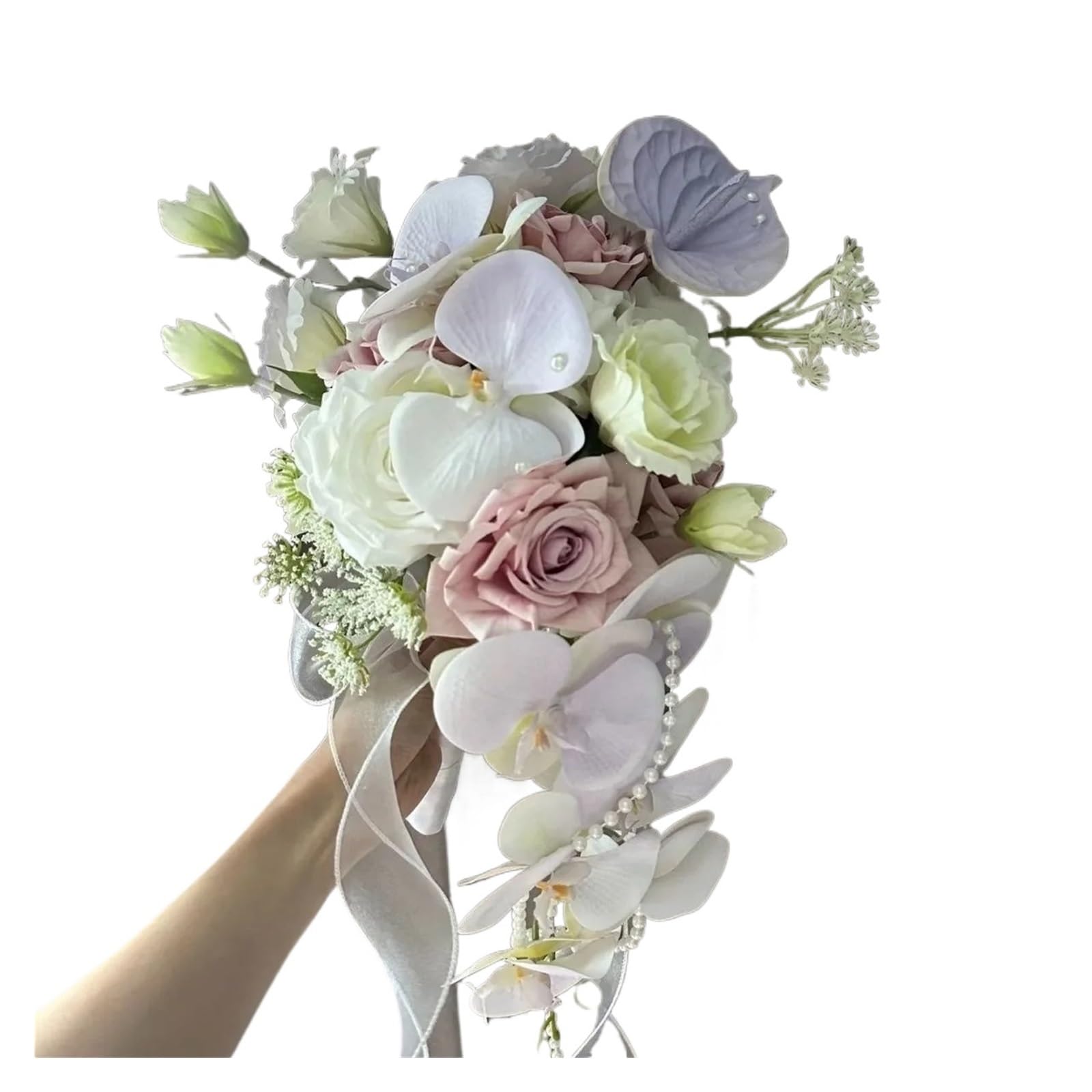 Gijmzy Color4 Travel Photography Garden Wind French Props Waterfall Bouquet