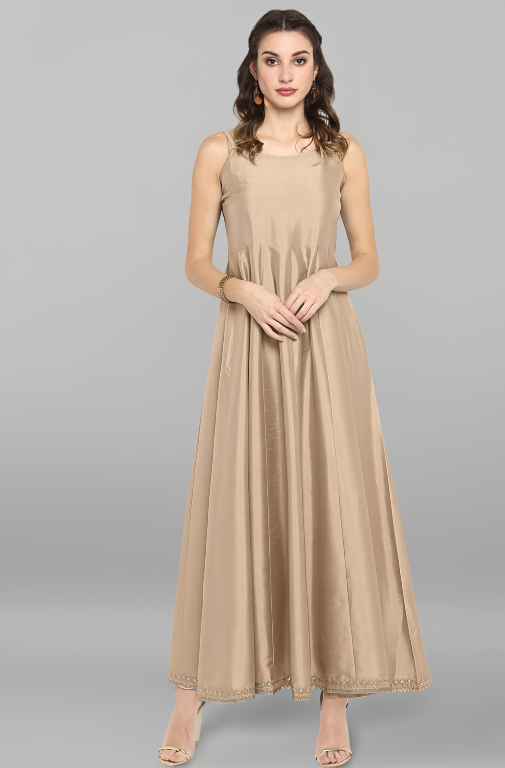 Janasya Women Kurta with Long Inner product image 5