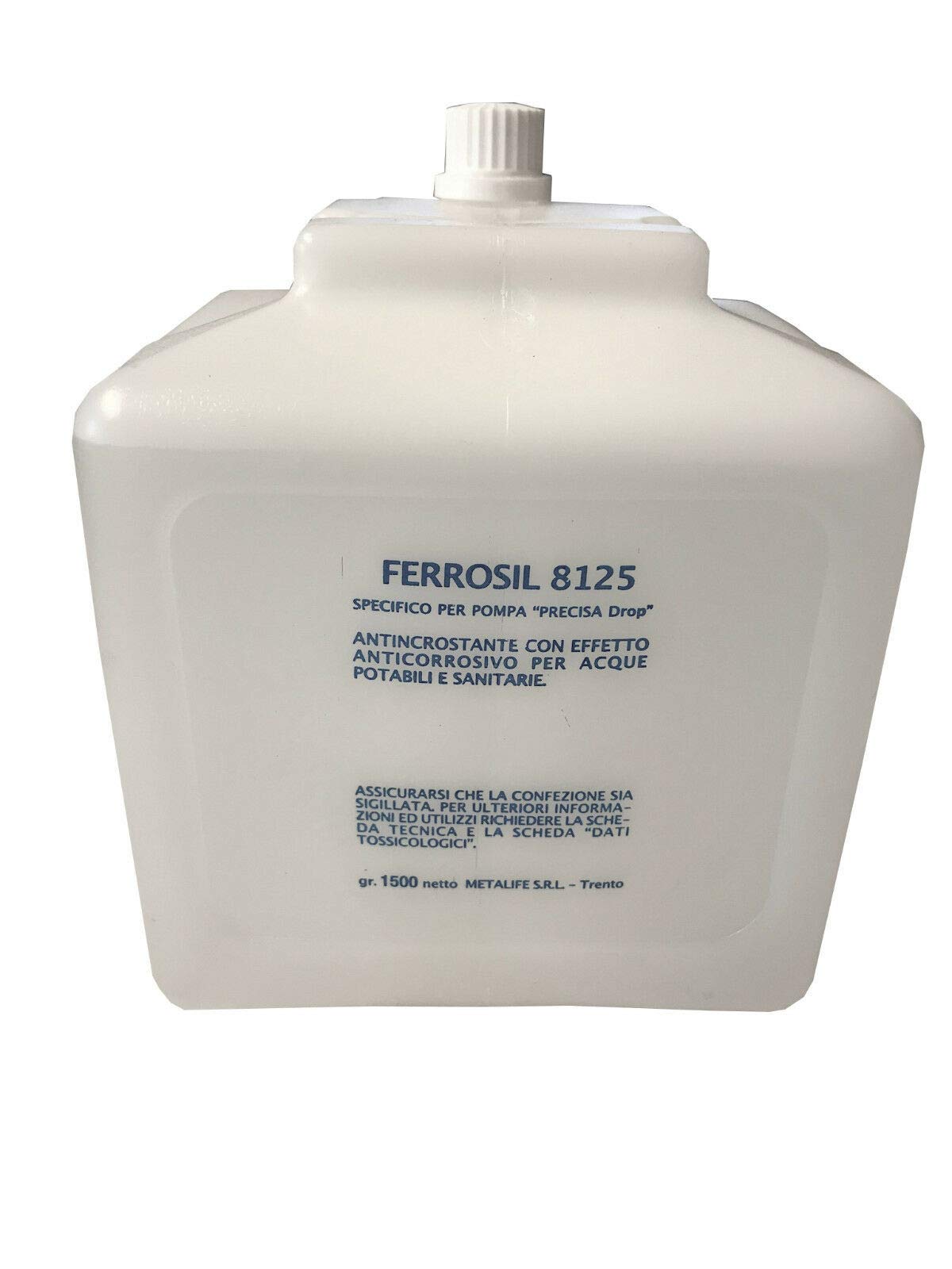 Metaqua 8125 Ferrosil EX.METASIL 20 .DA GR 1500 ricarica anticorrosivo per circuiti acqua potabile