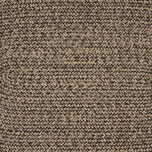 Alfombra de yute rectangular moderna Heofavd para dormitorio de fibra natural 5